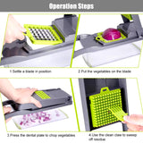 Vegetable Cutter Vegetable Slicer Multifunctional Kitchen Accessories Basket Fruit Potato Peeler Carrot Grater Vegetable Slicer