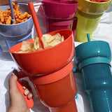 SimGad 2-in-1 Snack & Drink Cup