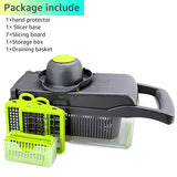 Vegetable Cutter Vegetable Slicer Multifunctional Kitchen Accessories Basket Fruit Potato Peeler Carrot Grater Vegetable Slicer